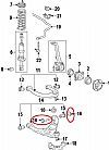 Βίδα Γωνίας Κάμπερ TOYOTA HILUX KUN 2005- 4X4 48190-0K030 14mm 19 ΚΛΕΙΔΙ 47 ΛΑΜΑΚΙ 12X13X152X19