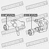 Τεντωτήρας Ιμάντα poly-V (Κάτω) Toyota 1KD/2KD Hilux KUN 2005-2015 Hiace 2001-2012 Dyna 2001-2012