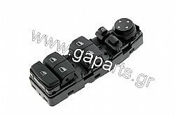 61319297349 ΔΙΑΚΟΠΤΗΣ ΠΑΡΑΘΥΡΩΝ BMW 2 ACTIVE TOURER X1 F48 X5 F15 X6 F16 13-