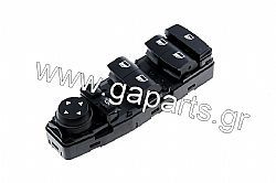 61319179913 ΔΙΑΚΟΠΤΗΣ ΠΑΡΑΘΥΡΩΝ BMW 5 F10/F11 10-/5GT F07 10-/X3 F25 10-